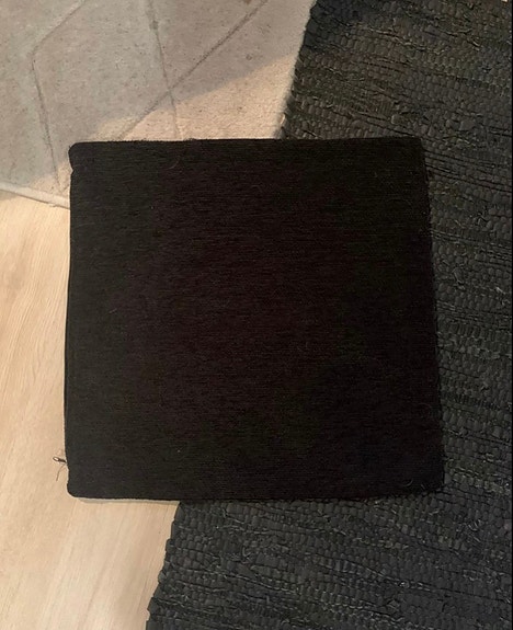 Valkoinen, harmaa ja musta 3kpl koristetyynynpäällinen / tyynynpäällinen