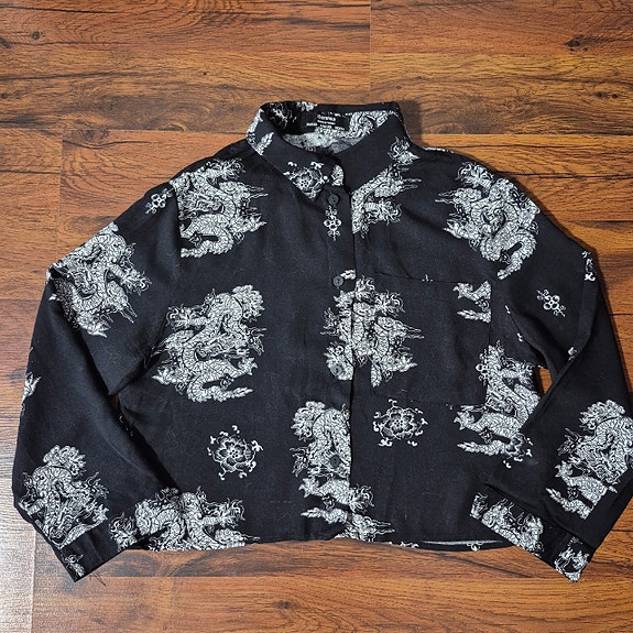 Bershka kauluspaita XS
