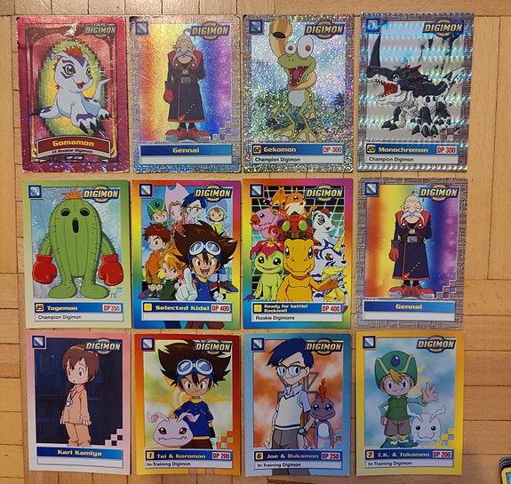 Digimon -keräilykortteja