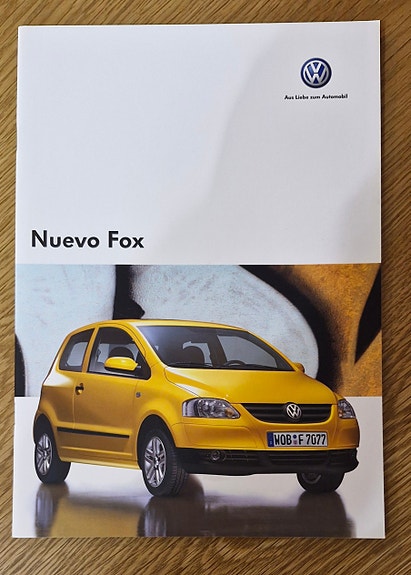 Volkswagen Fox -esite 2005 (Espanja)