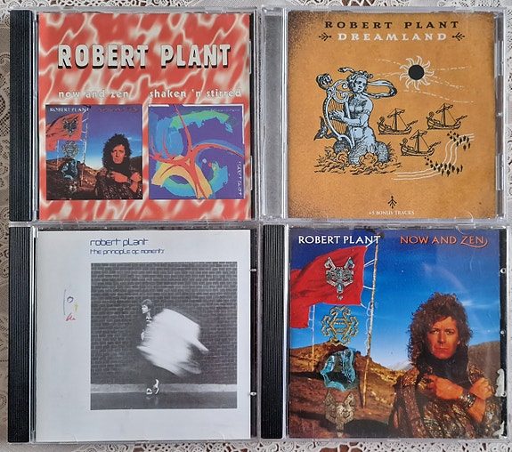 4 kpl Robert Plant (of Led Zeppelin) cdeitä