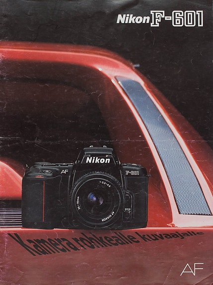 Nikon F-601 esite