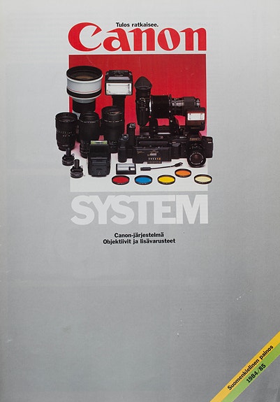 Tulos ratkaisee Canon System (Suomenkielinen painos 1984/85)