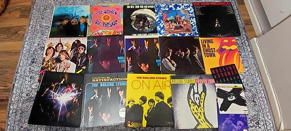 Lp:t rolling stones/kinks