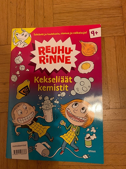 Reuhurinne kekseliäät kemistit tehtäväkirja, käyttämätön