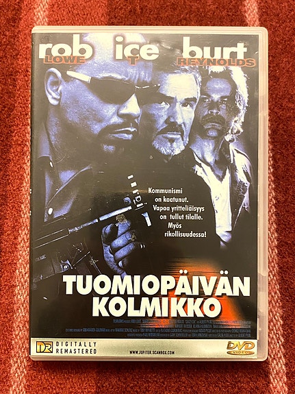 Tuomiopäivän kolmikko DVD burt Reynolds, Ice T, Rob Lowe