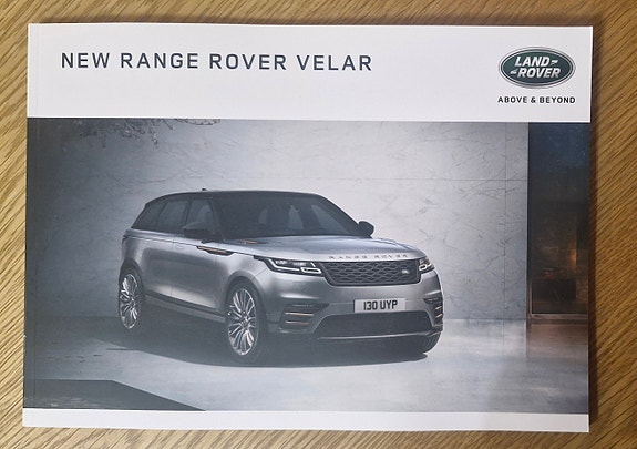 Range Rover Velar -esite 2017