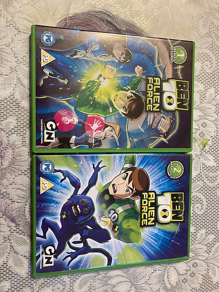 Ben 10 dvd (1 ja 2)