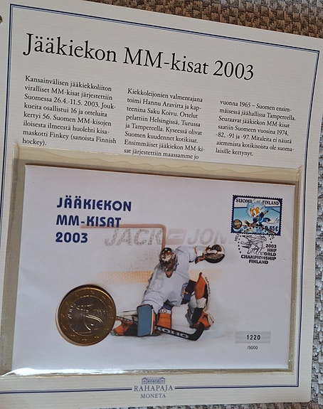 EURO  Jääkiekon MM-kisat 2003