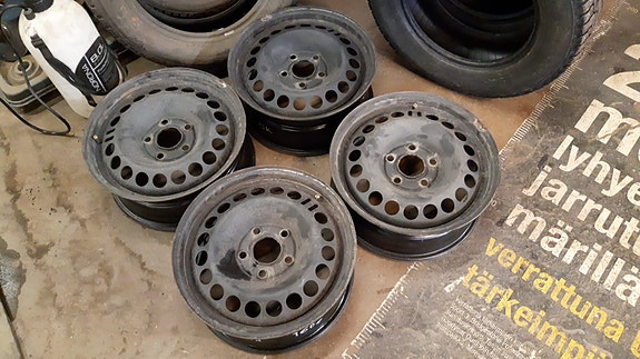 6,5x16" 5x120 Opel vanteet 4kpl