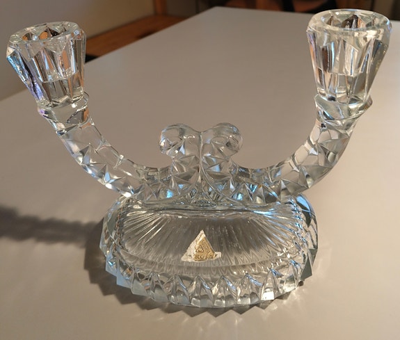 Oberglas Austria kynttilänjalka