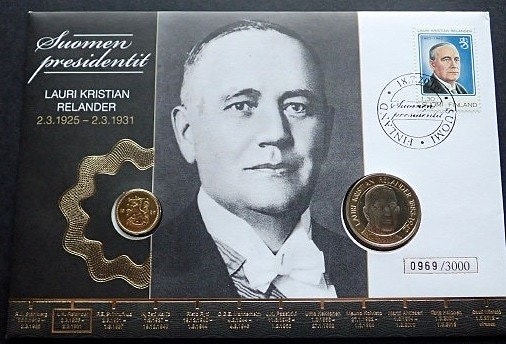 Suomi 5 € 2016 Suomen Presidentit - L.K. Relander