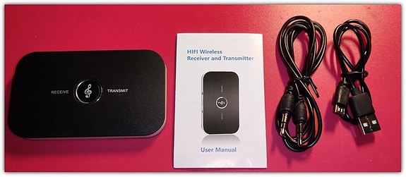 Päivitetty Bluetooth 5.3 -äänilähetin- ja vastaanotin