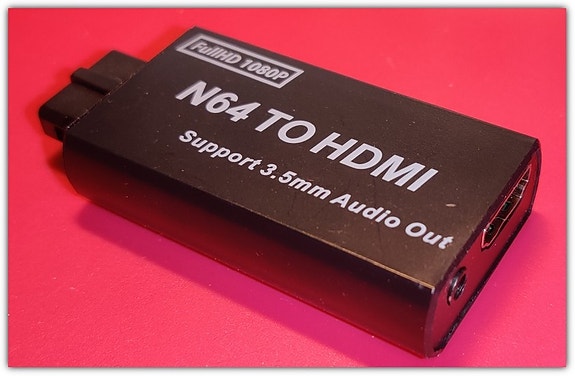 Nintendo 64 - HDMI-adapteri / N64 - HDMI-adapteri