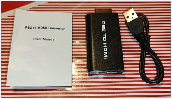 Kuva PS2:sta HDMI-ruudulle / PS2 - HDMI-adapteri