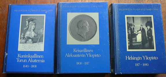 Klinge et al.: Helsingin yliopisto 1640-1990 I-III
