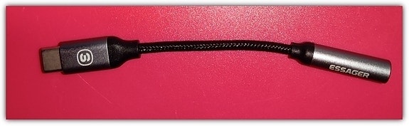 Essager USB C - 3,5mm naaras-kuulokeadapteri