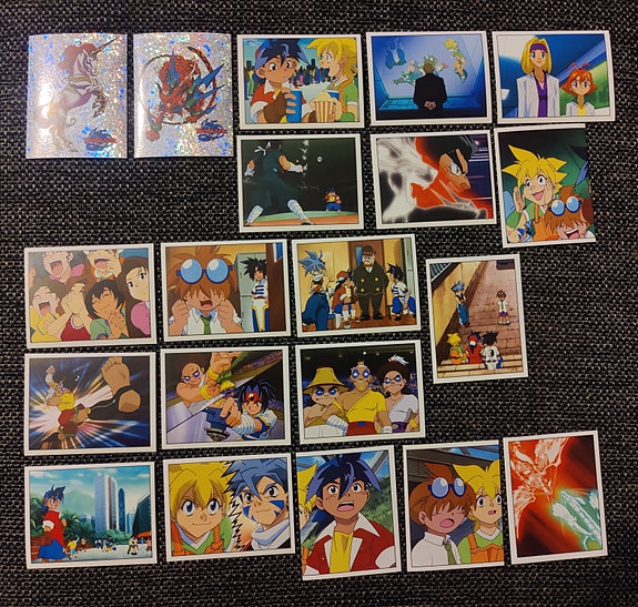 Panini Beyblade tarroja