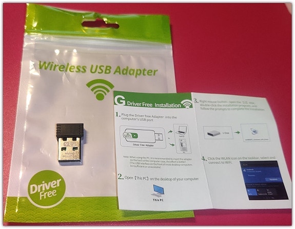ALE: Mini USB Dongle 2.4GHz 802.11ax / WIFI 6 -sovitin