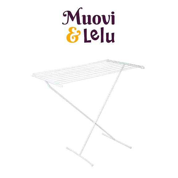 Kuivausteline 9 m Ted valkoinen Sini 16,50 €