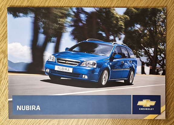 Chevrolet Nubira -esite 2009