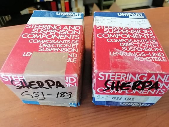 Leyland Sherpa raidetangon päät
