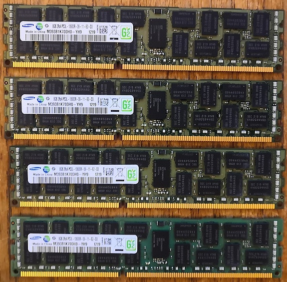 DDR3-R ECC, 8 & 16Gb RAM. Mac Pro: 4.1 - 5.1 - 6.1 + X79 & X99 yms.