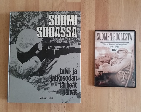 Suomi sodassa kirja - Suomen puolesta DVD