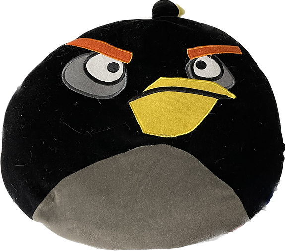 Angry Birds tyyny pommi lintu musta