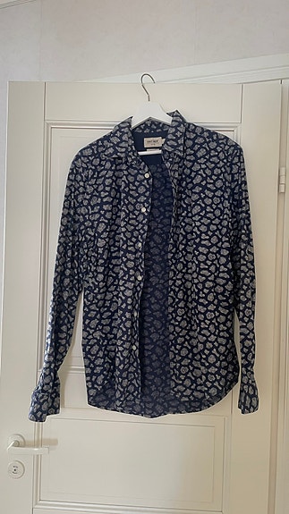 Slim fit kauluspaita L
