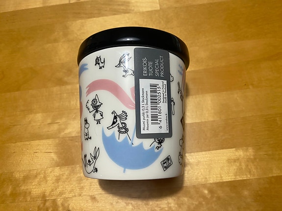 Stockmann 150 v. Arabia Muumi Muumipurkki 3 dl, 20€