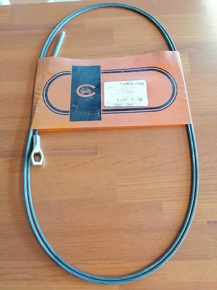Vw kupla ja Karmann Ghia kytkinvaijeri