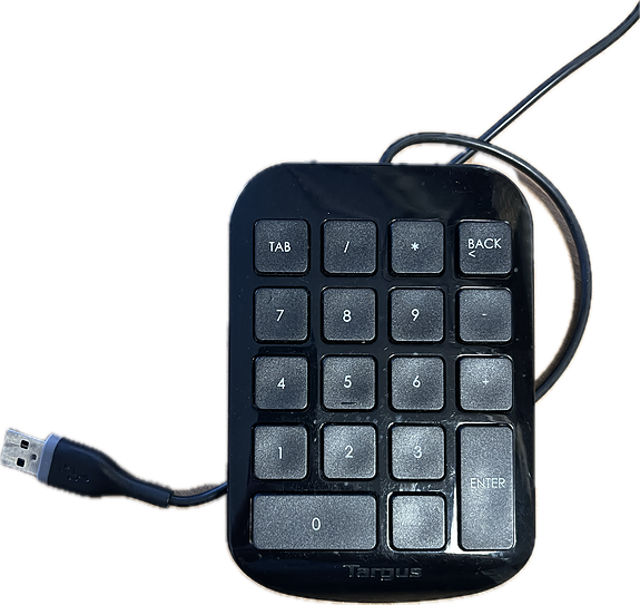 Targus AKP10EU numeronäppäimistö USB PC MAC toimii