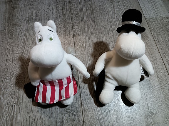 Muumimamma & -pappa pehmolelu (Herttoniemi/Hki)