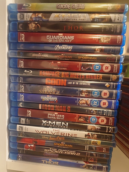 Blu ray elokuvia