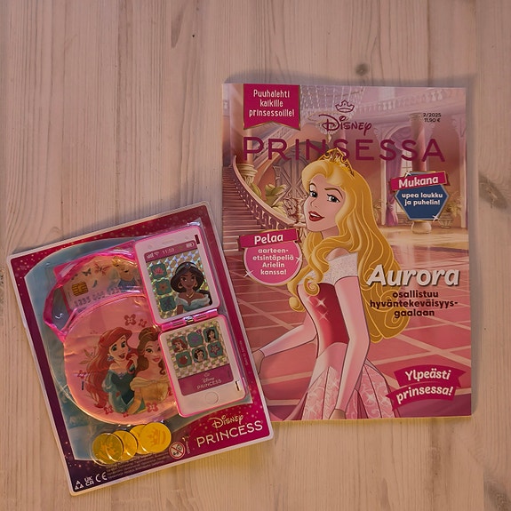 Frozen prinsessa puuhalehti 2/2025