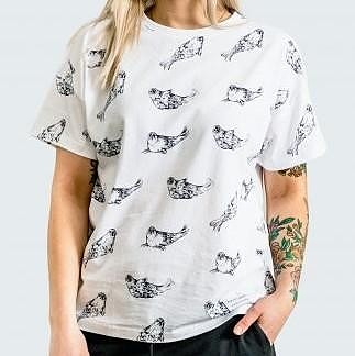 OSTETAAN: Älä hyljeksi short tee t-paita koko XL RIVA Clothing