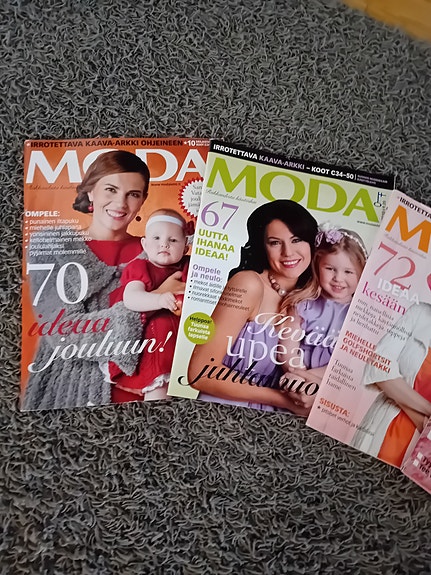 Moda lehtiä