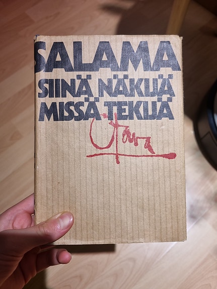 Hannu Salama: Siinä näkijä missä tekijä