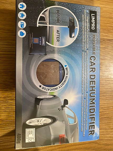 Car dehumidifier , caravan and boat