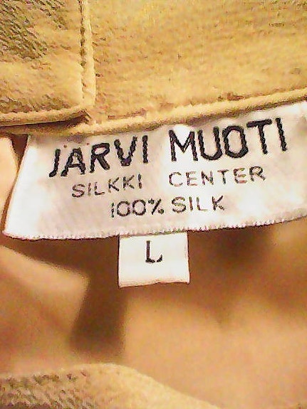 Järvi Muoti Silkki Center,  vuoritettu  silkkihame,  koko  L