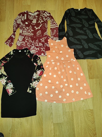 Mekko paketti 134 cm