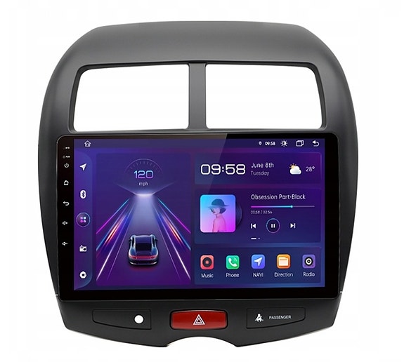 Android soitin Mitsubishi ASX 2010-2016
