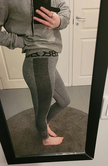 Better bodies harmaat treenitrikoot XS-S