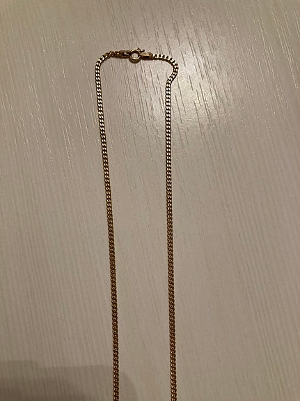 Kultainen kaulaketju 47 cm
