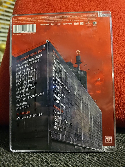 Rammstein live dvd