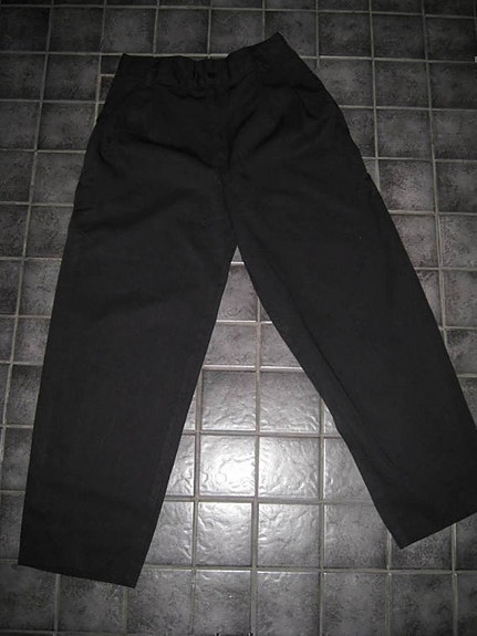 Nb Basics poikien mustat suorat housut koko 158 cm