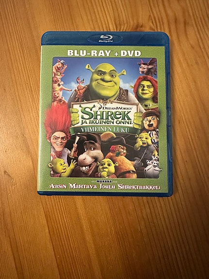 Shrek ja ikuinen onni  blu-ray