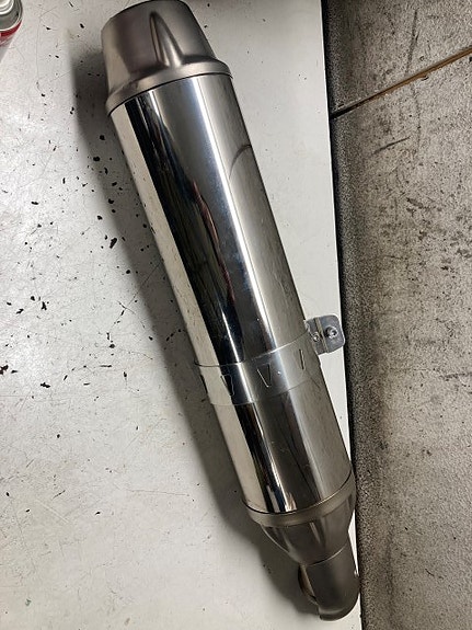 BMW K 1200 R (K1200R) Äänenvaimennin OEM 7671149