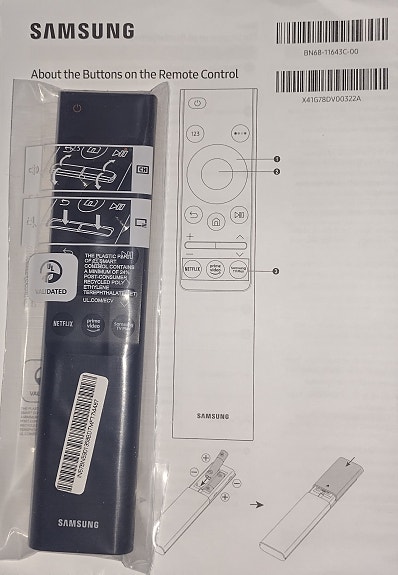 Samsung kauko-ohjain